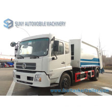 Dongfeng Tianjin 4X2 10000L compactador de basura camión